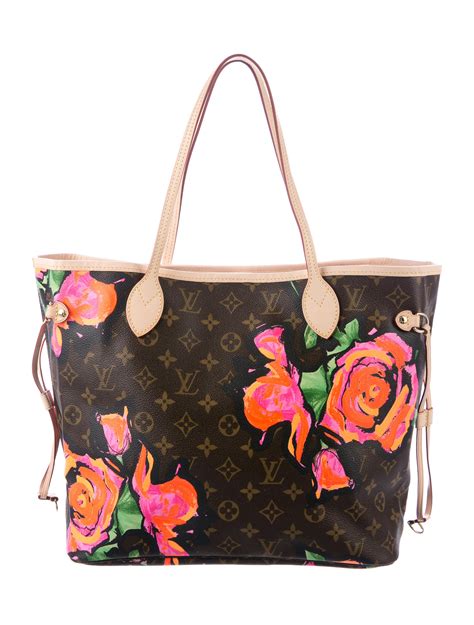 louis vuitton bag flower tote|louis vuitton floral totes.